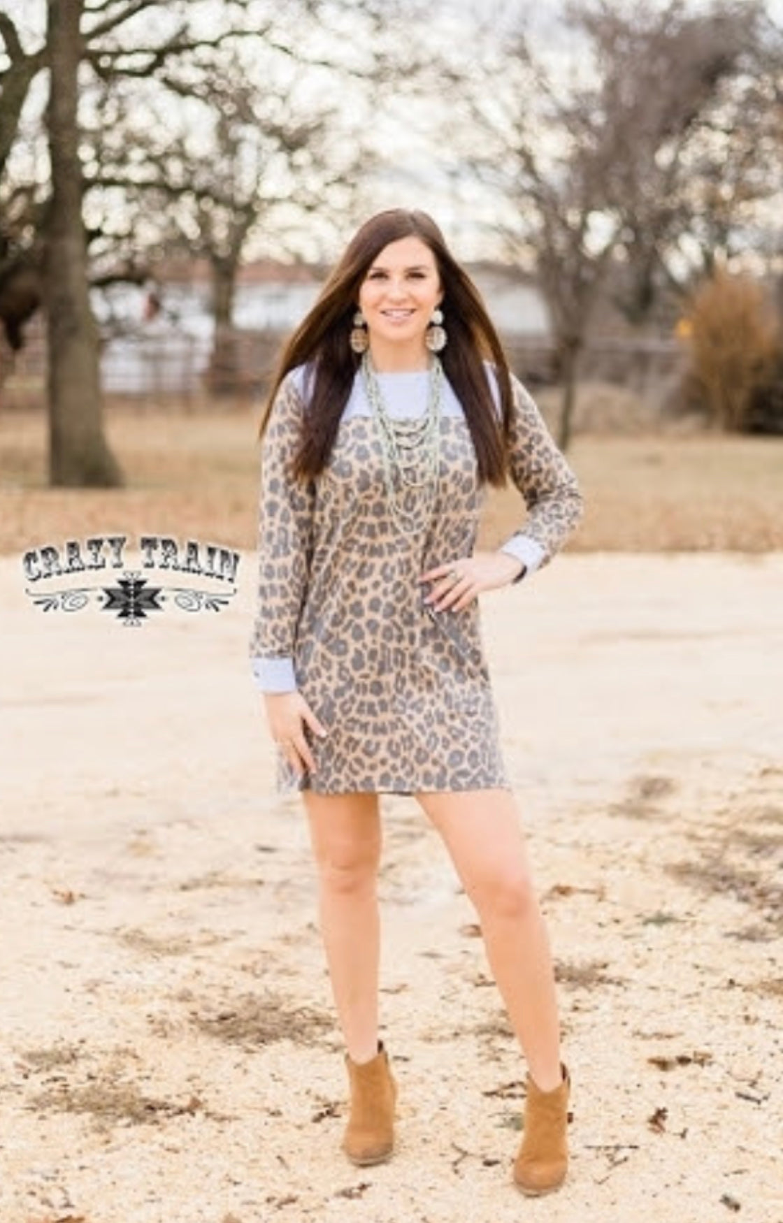 SHE’S ALL THAT TUNIC DRESS / CRAZY TRAIN