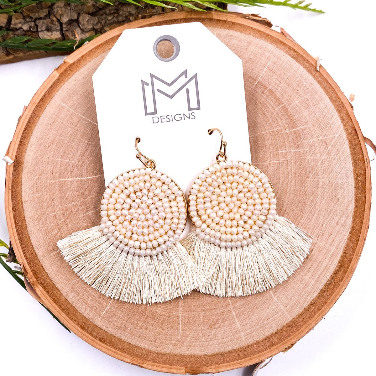 Kilani Earrings - Ivory