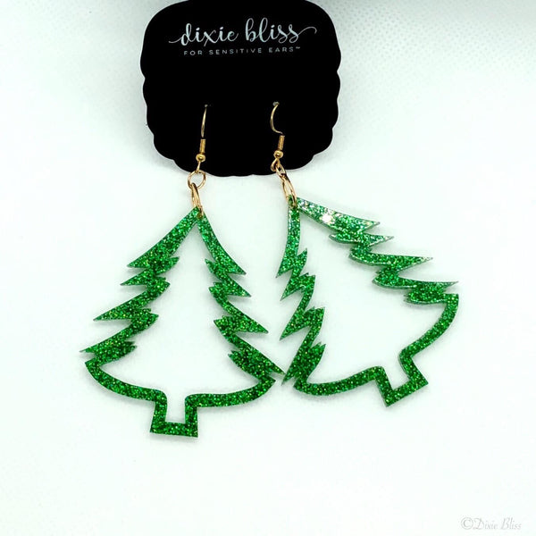 Cutout Trees Dixie Bliss Earrings