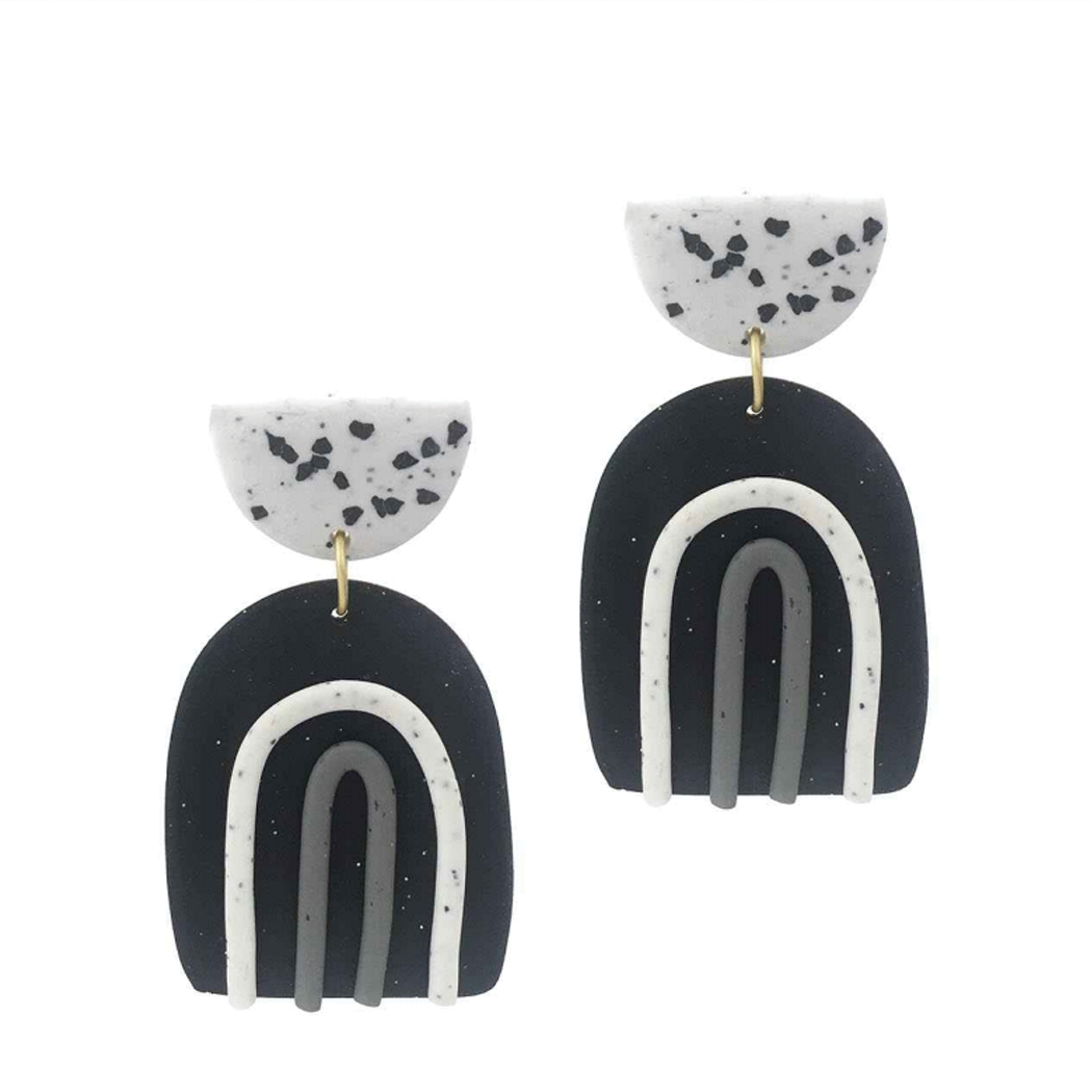 Happy Earrings - Black