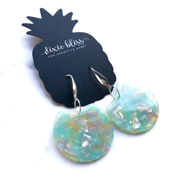 NEW Myrtle In Mint Dixie Bliss Earrings