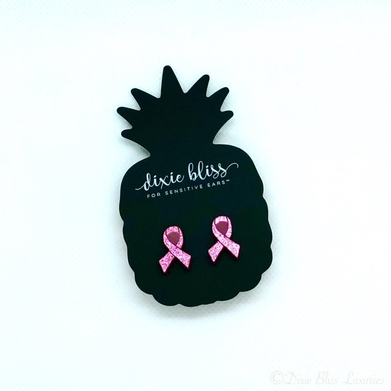 Breast Cancer Ribbons Dixie Bliss Earrings