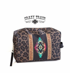 DOLLED UP TRAVELER POUCH / CRAZY TRAIN