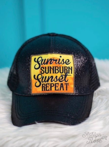 Sunrise Sunburn Sunset Repeat G&E Hat