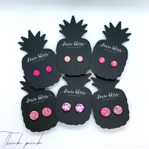 Think Pink Dixie Bliss Earring Singles