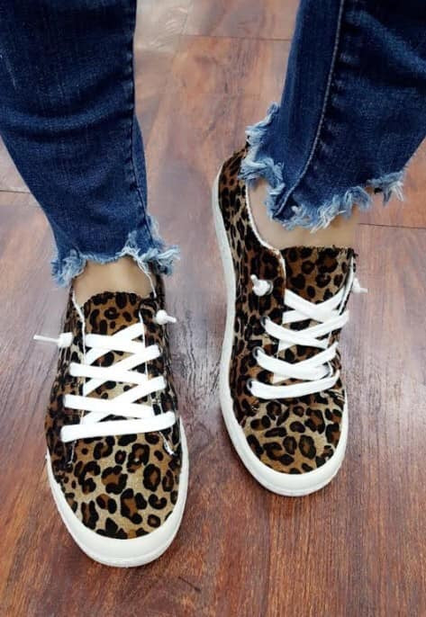 Leopard Tenni Flops sneakers