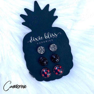 Cameron Dixie Bliss Earring 3 Set!