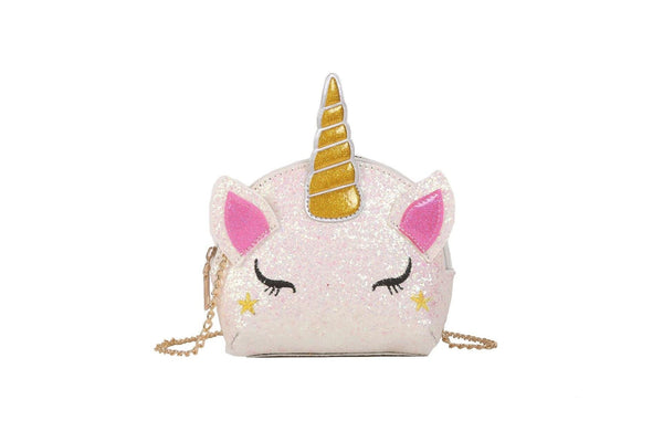 Glitter Unicorn Kids Purse