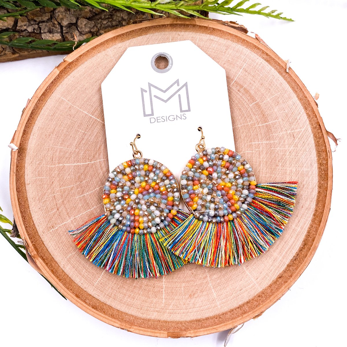 Kilani Earrings - Light Multi