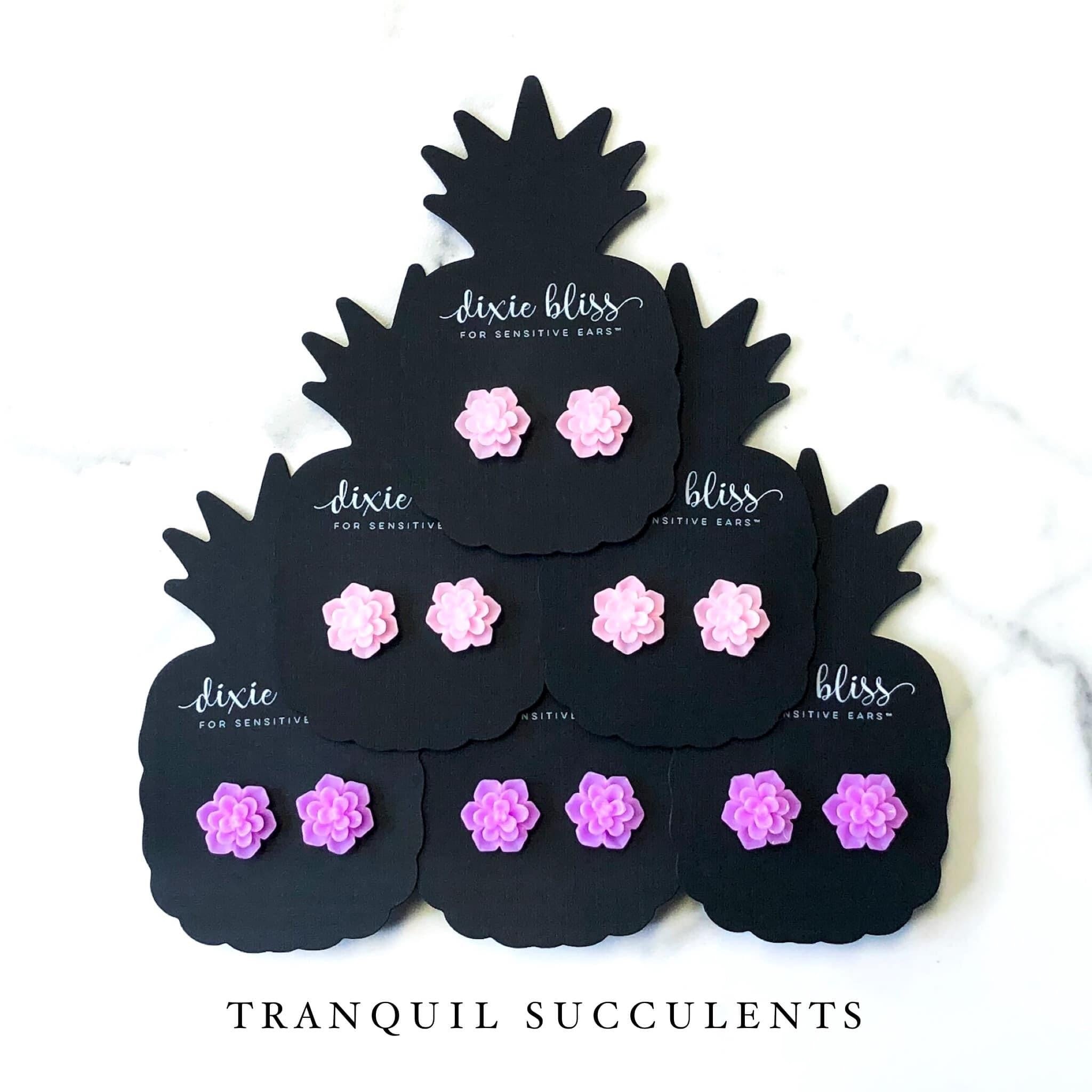 NEW TRANQUIL SUCCULENT SINGLES DIXIE BLISS EARRINGS